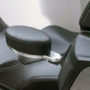 Billet armrests for Can Am Spyder RT models